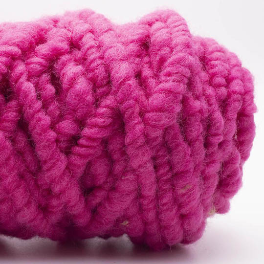 Kremke Soul Wool RUGby Tæppe Uld Dyed Pink