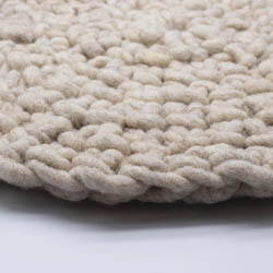 Kremke Soul Wool RUGby Teppichwolle UNgefärbt