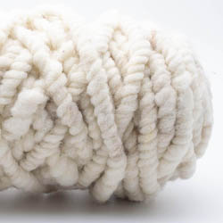 Kremke Soul Wool RUGby Teppichwolle UNgefärbt Naturweiß beige ungefärbt