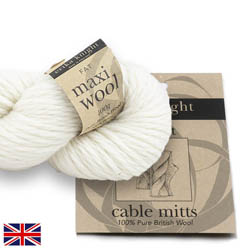 Erika Knight Kit Cable Mits German Canvas