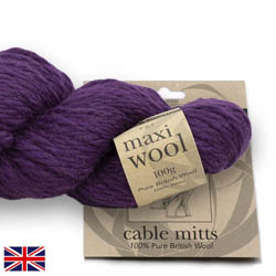Erika Knight Kit Cable Mits German Mulberry