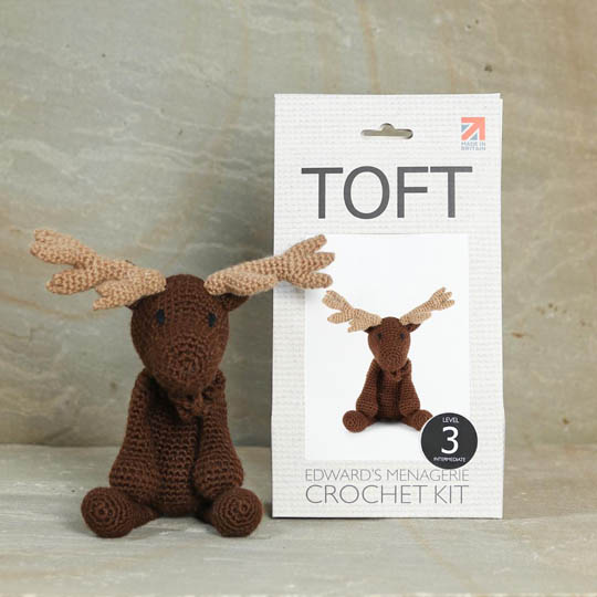 TOFT Logan der Elch Häkelset Logan Moose