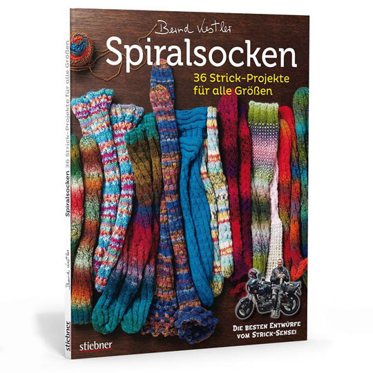 div. Buchverlage Spiral Socks by Bernd Kestler Deutsch
