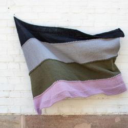 Erika Knight Strickset Decke Big Vintage Drizzling