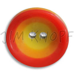 Jim Knopf Kunststoffknopf Bunte Kreise 11mm Rot Orange Gelb