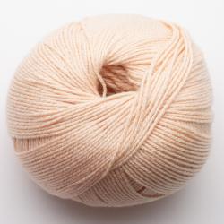 Kremke Soul Wool MORNING SALUTATION VEGAN FINO pale peach