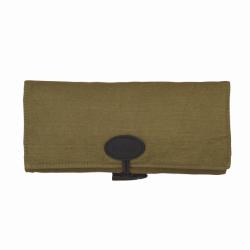 Addi 630-2 addiWrap Häkelnadel Etui Olivenholz gefüllt Oliv