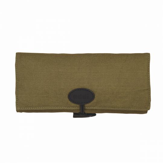 Addi 630-2 addiWrap Häkelnadel Etui Olivenholz gefüllt Oliv