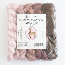 BC Garn Baby alpaca 10/2 SET 125g