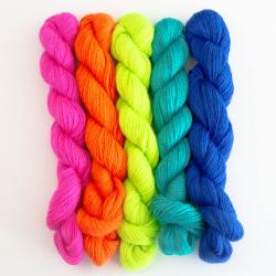 BC Garn Babyalpaca 10/2 SET 125g Neon Farben