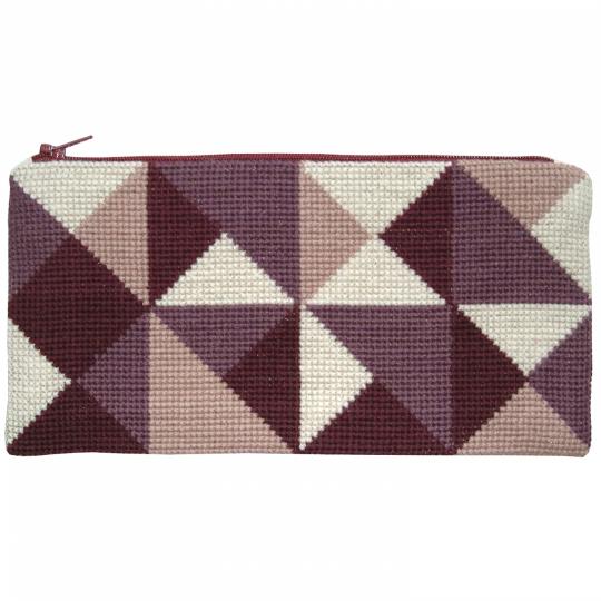 Fru Zippe Stifttasche Pythagoras ROT 71-0331 Pythagoras rot