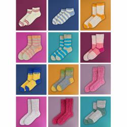 Kremke Soul Wool Anleitungsheft Poppy Socks