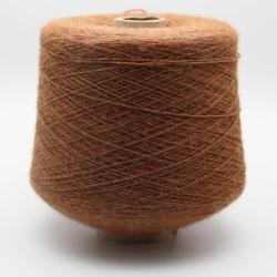 BC Garn Babyalpaca 10/2 auf 1kg Kone Rostbraun Melange