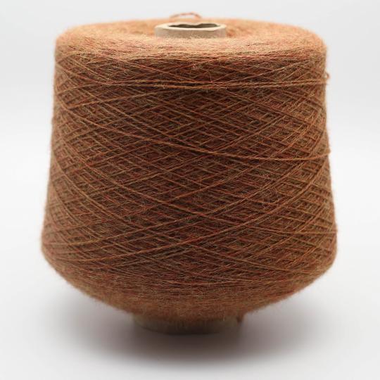 BC Garn Babyalpaca 10/2 auf 1kg Kone Rostbraun Melange