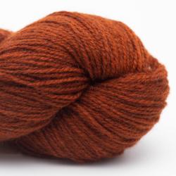 Nomadnoos High Mountain Yak 2-ply light fingering håndspundet dear valley spice (orange)