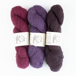 Nomadnoos High Mountain Yak 2-ply light fingering handgesponnen