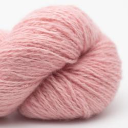 Nomadnoos Smooth Sartuul Sheep Wool 2-ply light fingering håndspundet dulce de leche (pink)