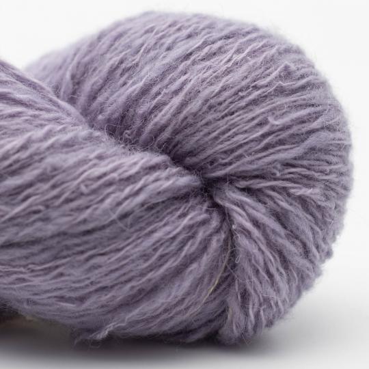 Nomadnoos Smooth Sartuul Sheep Wool 2-ply LIGHT FINGERING handgesponnen today I accomplished zero (purple)