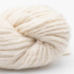 Nomadnoos Smooth Sartuul Sheep Wool 8-ply bulky handgesponnen altai white (undyed)