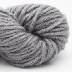 Nomadnoos Smooth Sartuul Sheep Wool 8-ply BULKY handgesponnen tinsel tinsel (light grey)