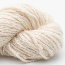 Nomadnoos Smooth Sartuul Sheep Wool 4-ply ARAN handgesponnen altai white (undyed)