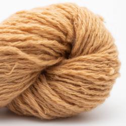 Nomadnoos Smooth Sartuul Sheep Wool 4-ply aran håndspundet this gold sleighs me (yellow)