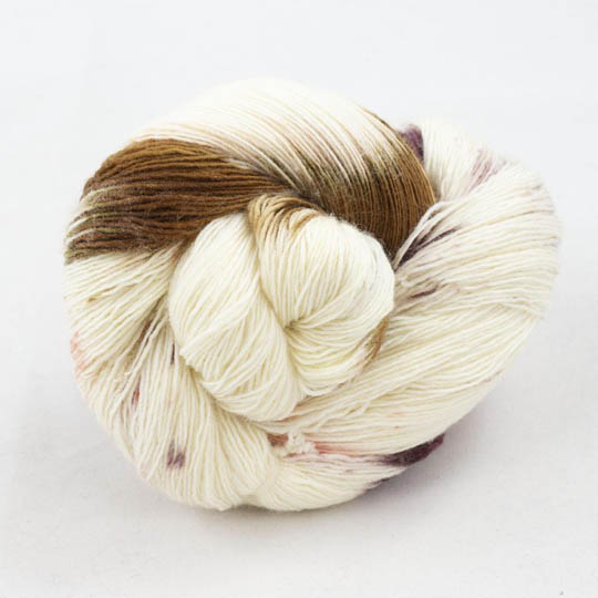 Cowgirl Blues Merino Single Lace Farbverlauf Auslauffarben handgefärbt Peaches and Cream