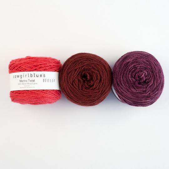 Merino Twist Yarn solids Auslauffarben