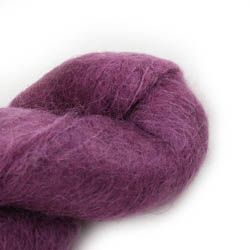 Cowgirl Blues Fluffy Mohair Solids discontinued colours 34-Plum