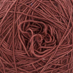 Cowgirl Blues Merino Single Lace solid discontinued colours håndfarvet Marsala