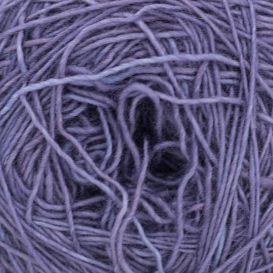 Cowgirl Blues Merino Single Lace solid discontinued colours håndfarvet Aubergine