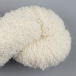 Kremke Soul Wool ALPALOOP Bouclé ungefärbt Natur