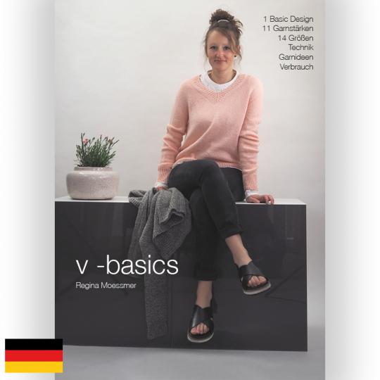 BC Garn Libro di istruzioni Maglione V-Basics di Regina Moessmer deutsch