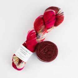 Cowgirl Blues Merino Single Lace Paket 150g Bunch of Roses