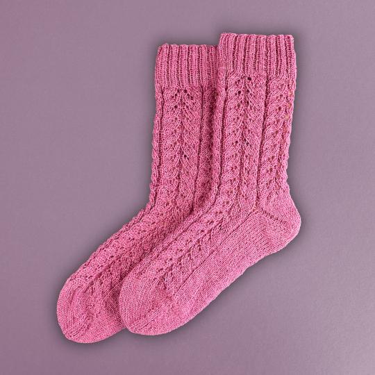 Kremke Soul Wool Anleitung Berry Socks deutsch