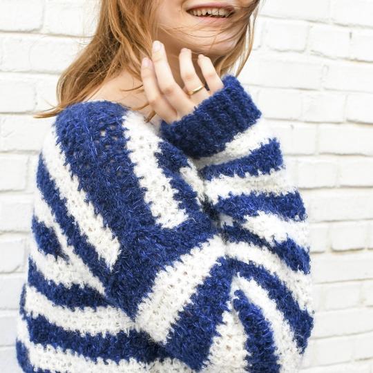 Kremke Soul Wool Pattern Brest Sweater deutsch