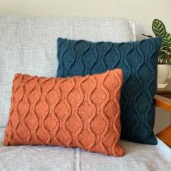 Erika Knight Pattern Autumn Garden Kissen