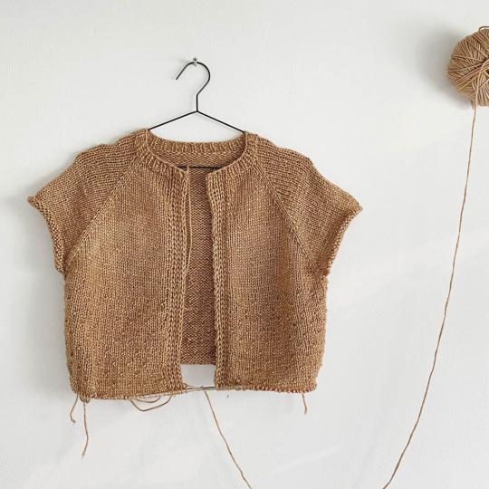 Kremke Soul Wool Anleitung Kukka Cardigan Chunky deutsch