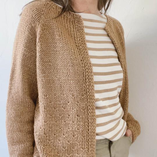 Kremke Soul Wool Anleitung Kukka Cardigan Chunky deutsch