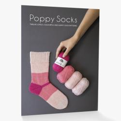 Kremke Soul Wool Strickset Colour Blocking Poppy Socks