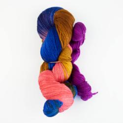 Manos del Uruguay Alegria Superpool kits hand dyed Juggler