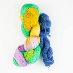 Manos del Uruguay Alegria Superpool kits hand dyed Clown