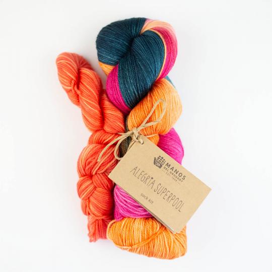 Manos del Uruguay Alegria Superpool kits hand dyed Bigtop