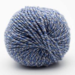Kremke Soul Wool 2-Tone Eco Cashmere mittelblau meliert