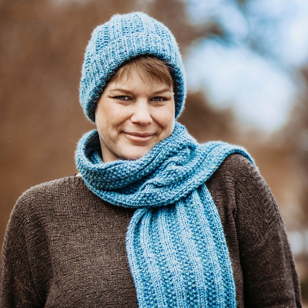 Kremke Soul Wool Anleitung Schal &amp; Mütze Perle Lokk &amp; Skjerf | Soul Wool