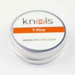 Knools T-Pin Set in Weißblechdose - 30 Stück