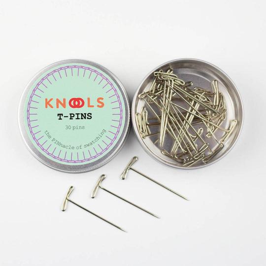 Knools Spilli a T per bloccaggio, 30 pezzi. 38 x 1,2mm