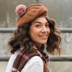 BC Garn Anleitung Bente Beret