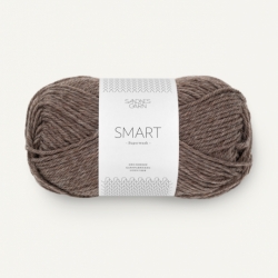 Sandnes Garn Smart medium brown mottled