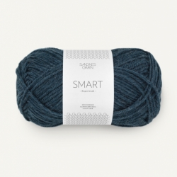 Sandnes Garn Smart dark blue mottled